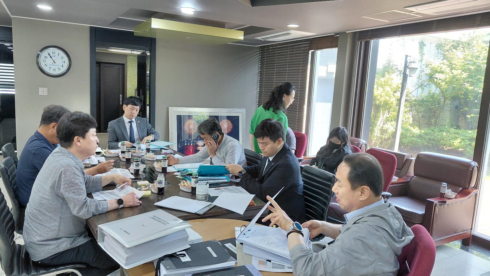 2025년 상반기 부산시회, 부산시 합동 '대형건설현장 하도급 실태점검’...