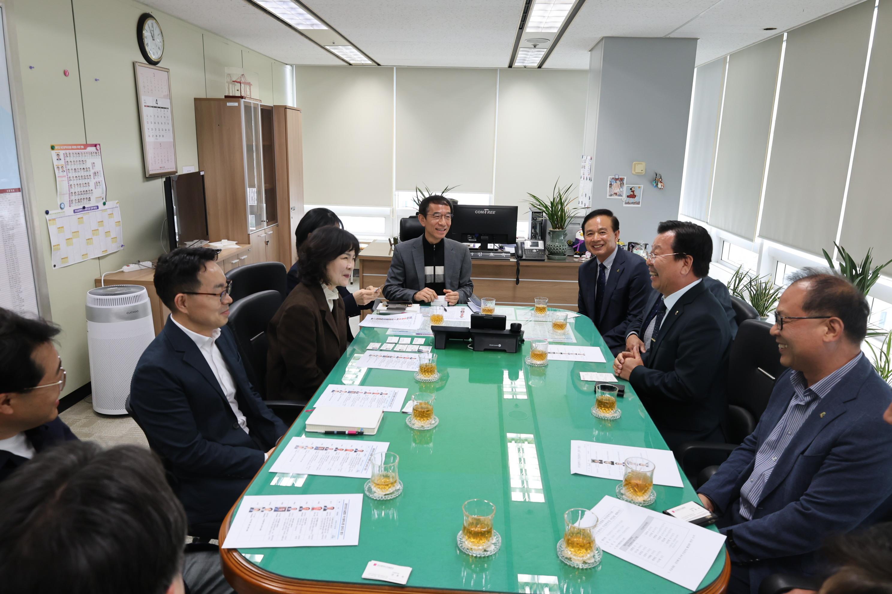 대한전문건설협회 부산광역시회 부산광역시 건설본부장 간담회 개최